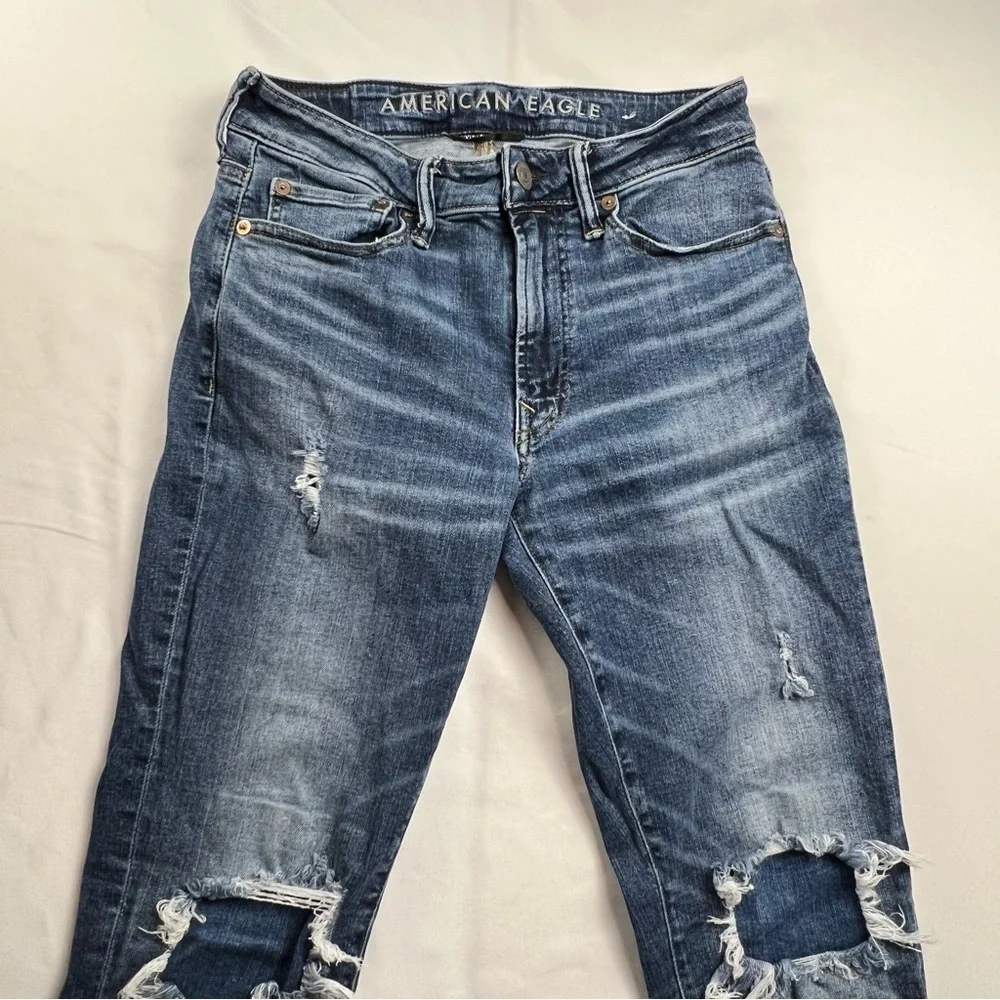 American Eagle Outfitters - Men's Jeans - 29x32 - Blue - Slim-Next Level Airflex